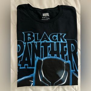 Marvel Black Panther Men's Black T-Shirt size M short sleeve crew neck new